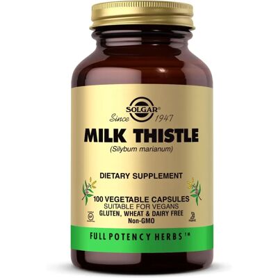 Solgar Mariendistel 100mg - Leberunterstützung Nahrungsergänzung Solgar Mariendistel 100mg - Leberunterstützung Nahrungsergänzung