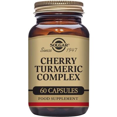 Solgar Cherry Turmeric Complex - 60 Veggie Capsules Solgar Cherry Turmeric Complex - 60 Veggie Capsules