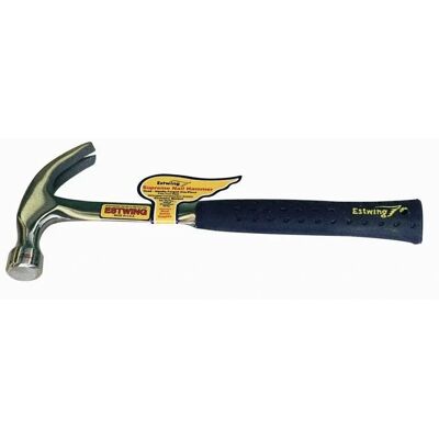 Estwing E316C Vinyl Grip Curved Claw Hammer - 16oz Estwing E316C Vinyl Grip Curved Claw Hammer - 16oz