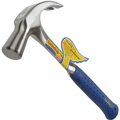 Estwing E3/28C Vinyl Grip Curved Claw Hammer - 24oz Estwing E3/28C Vinyl Grip Curved Claw Hammer - 24oz