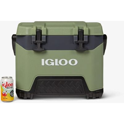 Igloo BMX 25 Boîte Isotherme - Isolée 23L Vert Militaire/Noir - Construction Igloo BMX 25 Boîte Isotherme - Isolée 23L Vert Militaire/Noir - Construction