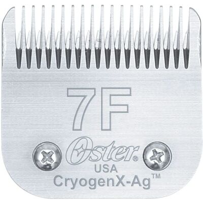 Conjunto de hojas de cortapelos Oster Cryogen-X A-5 - Tamaño 7F Conjunto de hojas de cortapelos Oster Cryogen-X A-5 - Tamaño 7F
