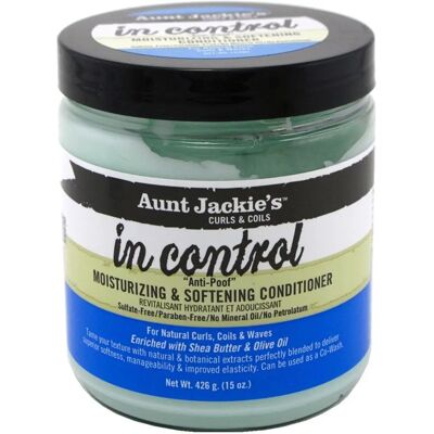 Aunt Jackie's In Control Moisturising & Softening Conditioner - 15 oz. Pack of 2 Aunt Jackie's In Control Moisturising & Softening Conditioner - 15 oz. Pack of 2