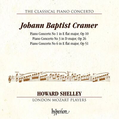 Howard Shelley: Cramer Piano Concertos - Classical Music CD Howard Shelley: Cramer Piano Concertos - Classical Music CD