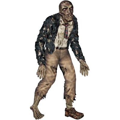 JADEO Beweglicher Zombie Halloween - 180cm - Halloween Zombie Dekoration JADEO Beweglicher Zombie Halloween - 180cm - Halloween Zombie Dekoration