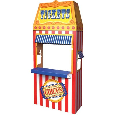 Beistle 56113 Party Decoration - Circus Ticket Booth Photo Prop Beistle 56113 Party Decoration - Circus Ticket Booth Photo Prop