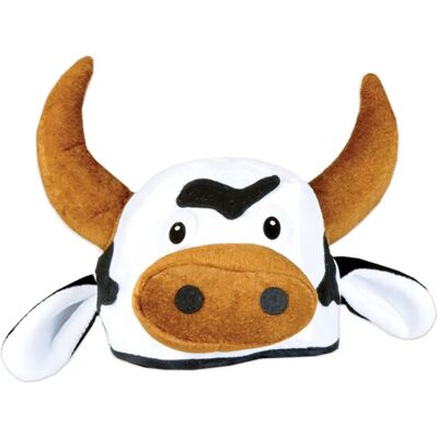 Beistle 60791 Fancy Dress Accessory - Cow Head Plush Hat Beistle 60791 Fancy Dress Accessory - Cow Head Plush Hat