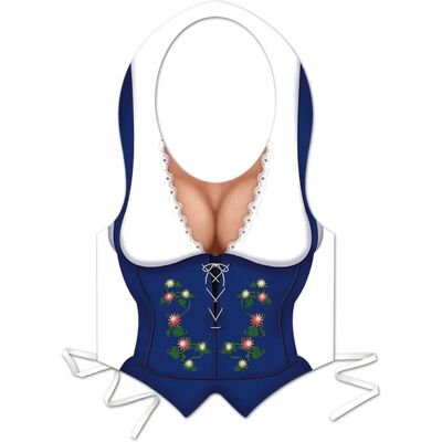 Beistle 66233 Bavarian Woman Plastic Apron - Fancy Dress Prop Beistle 66233 Bavarian Woman Plastic Apron - Fancy Dress Prop