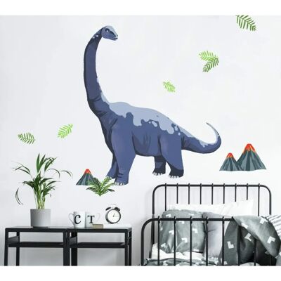 Décoration Murale de Dinosaure - Autocollant en Vinyle Réutilisable York Wallcoverings - Publicité Décoration Murale de Dinosaure - Autocollant en Vinyle Réutilisable York Wallcoverings - Publicité