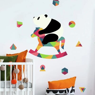 York Wallcoverings Autocollant Mur Panda - 9 Éléments - 43.8x46.4cm - Décorations Murales - Publicité York Wallcoverings Autocollant Mur Panda - 9 Éléments - 43.8x46.4cm - Décorations Murales - Publicité