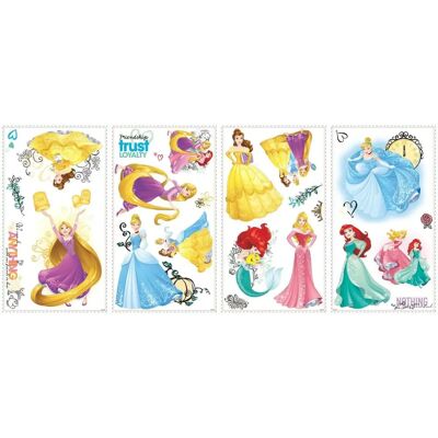 RoomMates Disney Księżniczki Naklejka na Ścianę - Naklejka RoomMates Disney Księżniczki Naklejka na Ścianę - Naklejka