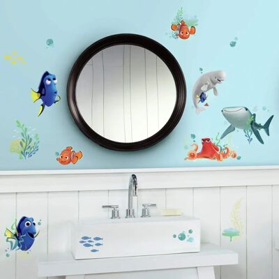 RoomMates Disney Trouvé Dory Autocollant Vinyle Bleu - Décoration Murale - Publicité RoomMates Disney Trouvé Dory Autocollant Vinyle Bleu - Décoration Murale - Publicité