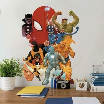 RoomMates Avengers Muursticker - Superheld Vinyl Decoratie RoomMates Avengers Muursticker - Superheld Vinyl Decoratie