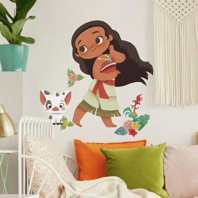 RoomMates Grand Autocollant Repositionnable Moana - Décoration Murale - Publicité RoomMates Grand Autocollant Repositionnable Moana - Décoration Murale - Publicité