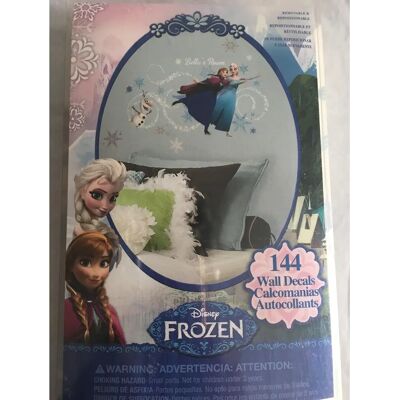 Adesivo murale Disney Frozen - Anna Elsa Olaf per bambini Adesivo murale Disney Frozen - Anna Elsa Olaf per bambini