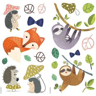 York Wallcoverings Lustiges Tier-Wandtattoo - Kinderzimmer Dekoration York Wallcoverings Lustiges Tier-Wandtattoo - Kinderzimmer Dekoration