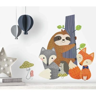 York Wallcoverings Amis des Animaux Sticker Murale - Sticker Murale - Publicité York Wallcoverings Amis des Animaux Sticker Murale - Sticker Murale - Publicité