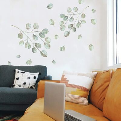 York Wallcoverings Stickers muraux - Lístky aquarelle - Publicité York Wallcoverings Stickers muraux - Lístky aquarelle - Publicité