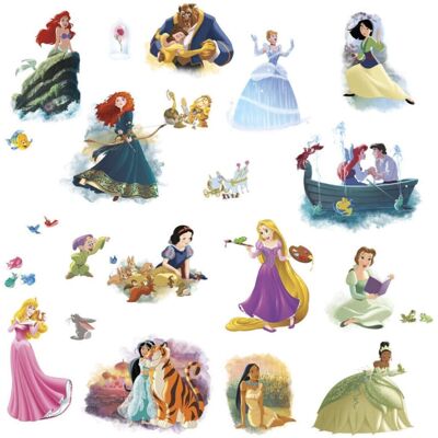 RoomMates - RM - DISNEY Prinzessinen Traum - WallSticker - Publicité RoomMates - RM - DISNEY Prinzessinen Traum - WallSticker - Publicité