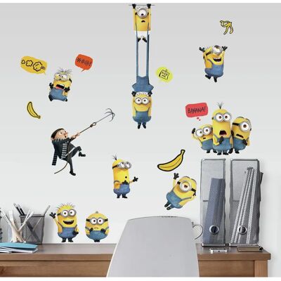 RoomMates - RMK4309SCS - Minions - Peel And Stick - Wandaufkleber RoomMates - RMK4309SCS - Minions - Peel And Stick - Wandaufkleber