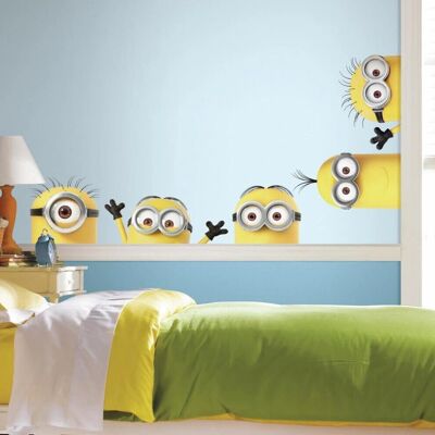 Roommates Minions Stickers Muraux - Autocollants pour enfants - Publicité Roommates Minions Stickers Muraux - Autocollants pour enfants - Publicité