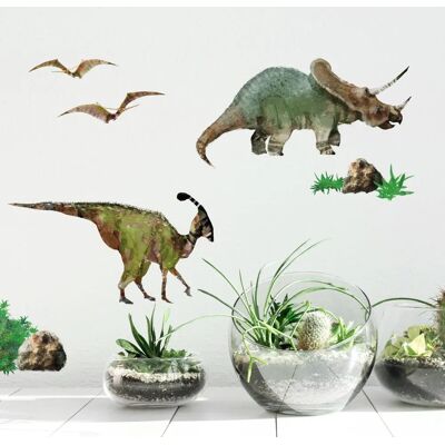 York Wallcoverings Autocollant Dino - Réutilisable et Facile à Poser - Publicité York Wallcoverings Autocollant Dino - Réutilisable et Facile à Poser - Publicité