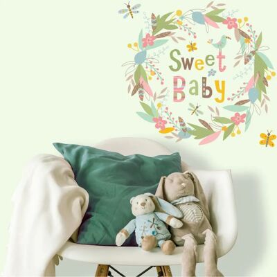 York Wallcoverings Naklejka ścienna Sweet Baby - Dekoracja pokoju dziecięcego York Wallcoverings Naklejka ścienna Sweet Baby - Dekoracja pokoju dziecięcego