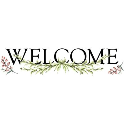 Autocollant Murale York Wallcoverings Bienvenue - Décoration - Publicité Autocollant Murale York Wallcoverings Bienvenue - Décoration - Publicité