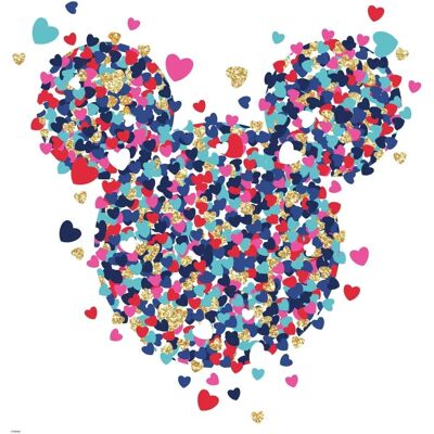 RoomMates - RM - Minnie Mouse - Sticker mural - Publicité RoomMates - RM - Minnie Mouse - Sticker mural - Publicité