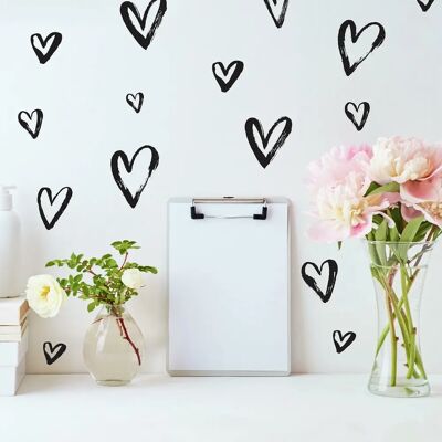 York Wallcoverings Adhesivos de Pared Corazón - Adhesivos York Wallcoverings Adhesivos de Pared Corazón - Adhesivos