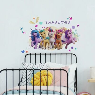 York Wallcoverings Autocollants Réutilisables My Little Pony - Décoration Enfants - Publicité York Wallcoverings Autocollants Réutilisables My Little Pony - Décoration Enfants - Publicité