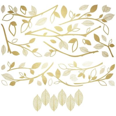 York Wallcoverings Branche Verte Décoration Murale 3D - Publicité York Wallcoverings Branche Verte Décoration Murale 3D - Publicité