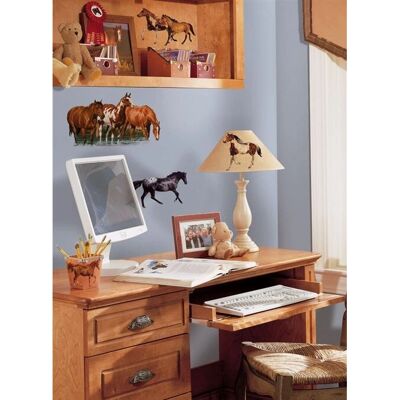 Roommates RM - Chevaux Sticker Murale Roommates RM - Chevaux Sticker Murale