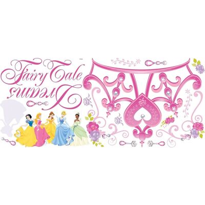 ROOMMATES - RMK1580GM - Disney Princess - 18 szt. - Naklejka na ścianę ROOMMATES - RMK1580GM - Disney Princess - 18 szt. - Naklejka na ścianę