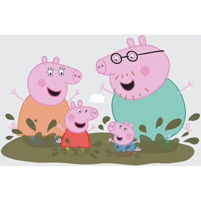 York Wallcoverings Autocollants Peppa Pig et Famille - Wall Decals - Publicité York Wallcoverings Autocollants Peppa Pig et Famille - Wall Decals - Publicité