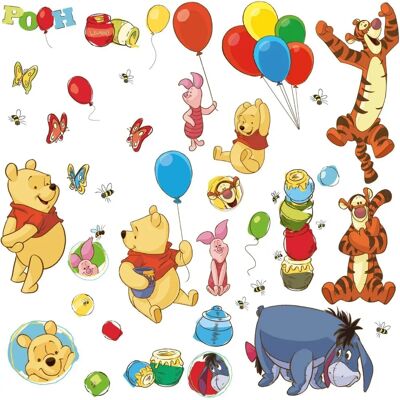 York Wallcoverings Winnie Puuh Autocollant - Autocollant - Publicité York Wallcoverings Winnie Puuh Autocollant - Autocollant - Publicité