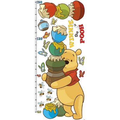 Winnie the Pooh Disney Wysokościomierz - Wielokrotnego użytku winyl Winnie the Pooh Disney Wysokościomierz - Wielokrotnego użytku winyl