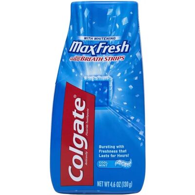 Colgate Max Fresh Liquid Gel 2-in-1 Toothpaste and Mouthwash - Cool Mint Colgate Max Fresh Liquid Gel 2-in-1 Toothpaste and Mouthwash - Cool Mint