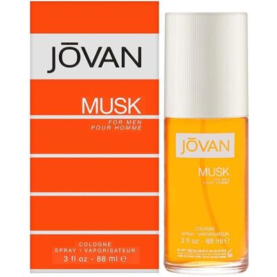 Jovan Merk Musk Eau de Cologne - Spray 88ml voor Mannen Jovan Merk Musk Eau de Cologne - Spray 88ml voor Mannen