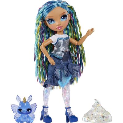 Rainbow High Skyler Blue Fashion Doll - Rainbow Shimmers & Slime Rainbow High Skyler Blue Fashion Doll - Rainbow Shimmers & Slime