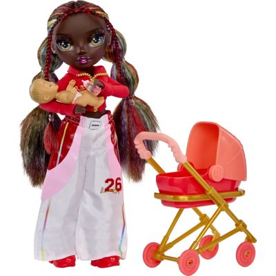 Rainbow High - Jr High Babysitters Iris Bow - 22cm - Doll Rainbow High - Jr High Babysitters Iris Bow - 22cm - Doll