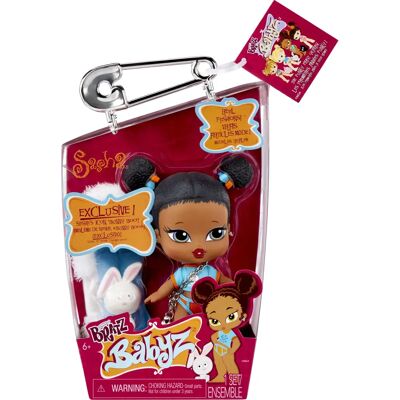 Bambola Bratz Sasha - Bambola di moda da collezione con animale Bambola Bratz Sasha - Bambola di moda da collezione con animale