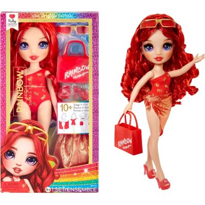 MGA Entertainment Rainbow High Swim & Style - Ruby MGA Entertainment Rainbow High Swim & Style - Ruby