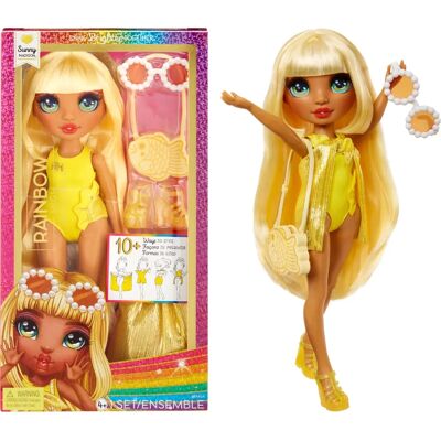 MGA Entertainment Rainbow High Swim & Style - Sunny MGA Entertainment Rainbow High Swim & Style - Sunny