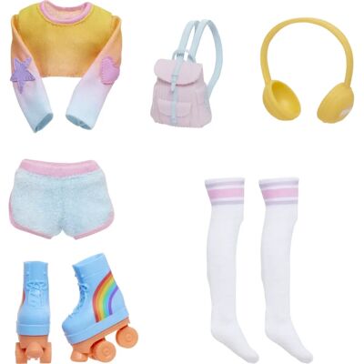 Rainbow High Modell S2 - Skate Social - Modepaket Rainbow High Modell S2 - Skate Social - Modepaket