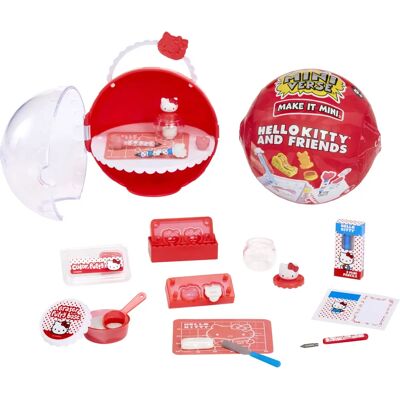 Miniverse Make It Mini Hello Kitty Serie 3 - Kit di bricolage in miniatura Miniverse Make It Mini Hello Kitty Serie 3 - Kit di bricolage in miniatura