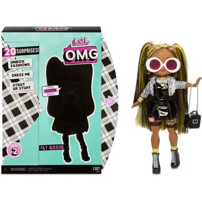 MGA Entertainment LOL Surprise! O.M.G. Fashion Dolls - Series 2 Grrrl - Doll MGA Entertainment LOL Surprise! O.M.G. Fashion Dolls - Series 2 Grrrl - Doll