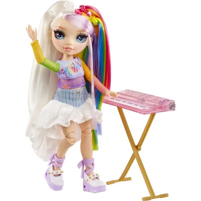Rainbow High Amaya Rainbow Hair Doll - 23cm - Rock Band Rainbow High Amaya Rainbow Hair Doll - 23cm - Rock Band