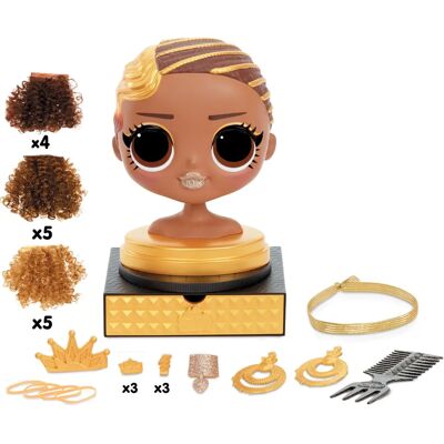 L.O.L. Surprise! Royal Bee Hair Styling Head - Hair Styling Head L.O.L. Surprise! Royal Bee Hair Styling Head - Hair Styling Head