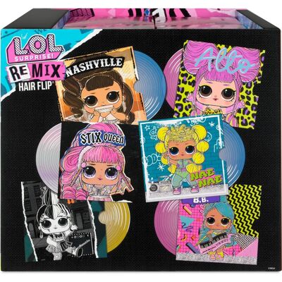 L.O.L. Surprise! Bambola Remix Hairflip - 15 Sorprese L.O.L. Surprise! Bambola Remix Hairflip - 15 Sorprese